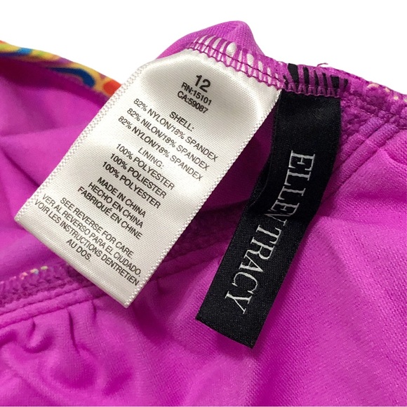 NWT Ellen Tracy One Piece Swimsuit - Picture 9 of 11